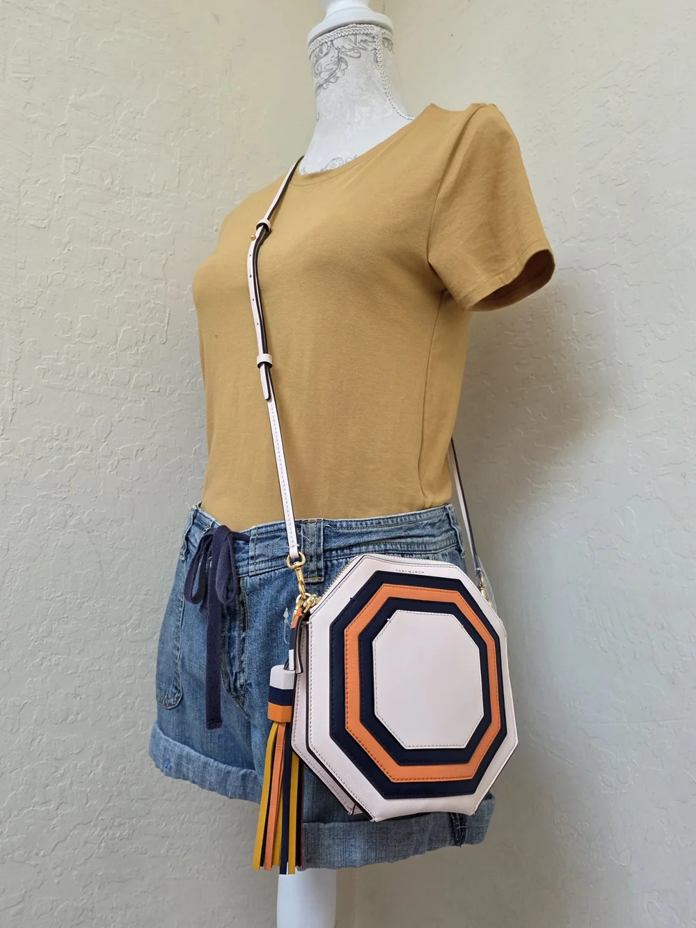 Tory Burch Small Pink Crossbody Bag